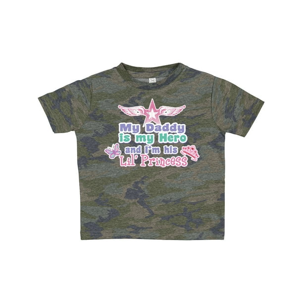 inktastic Heros Lil Princess Star Toddler T-Shirt 